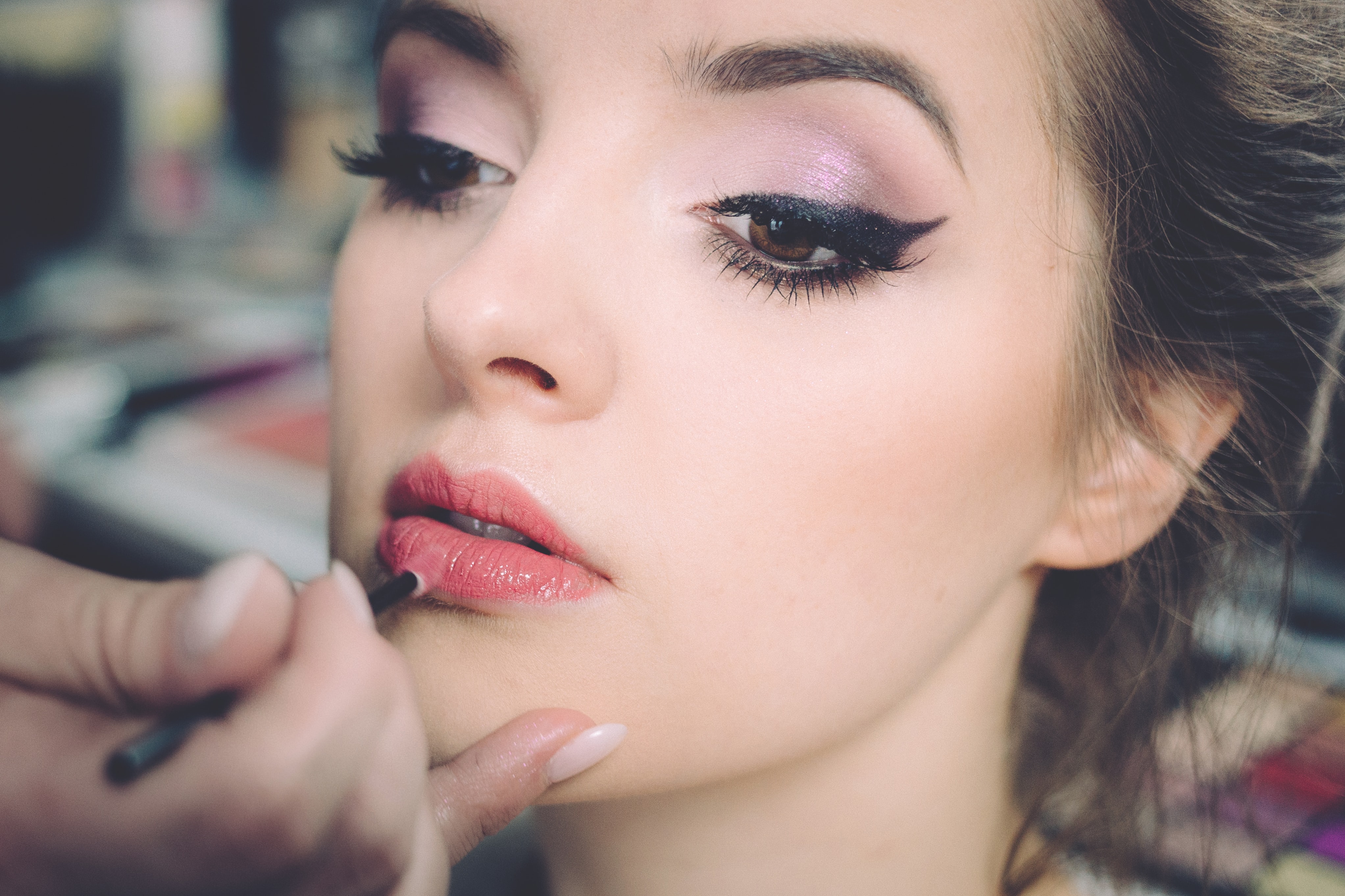 Professionelles Make-up