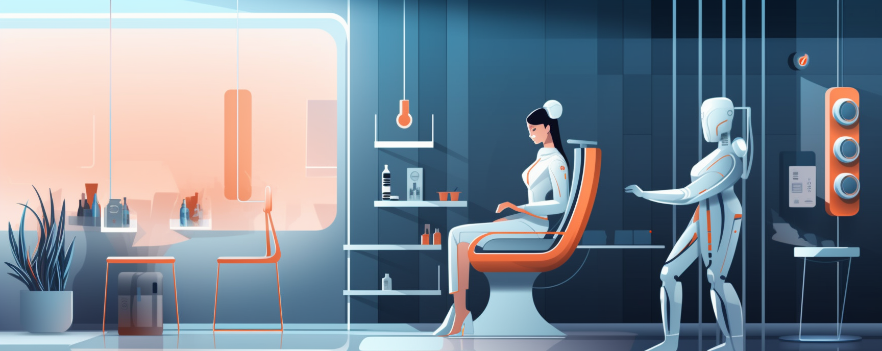 Die KI die Kunden im Schönheitssalon trifft
