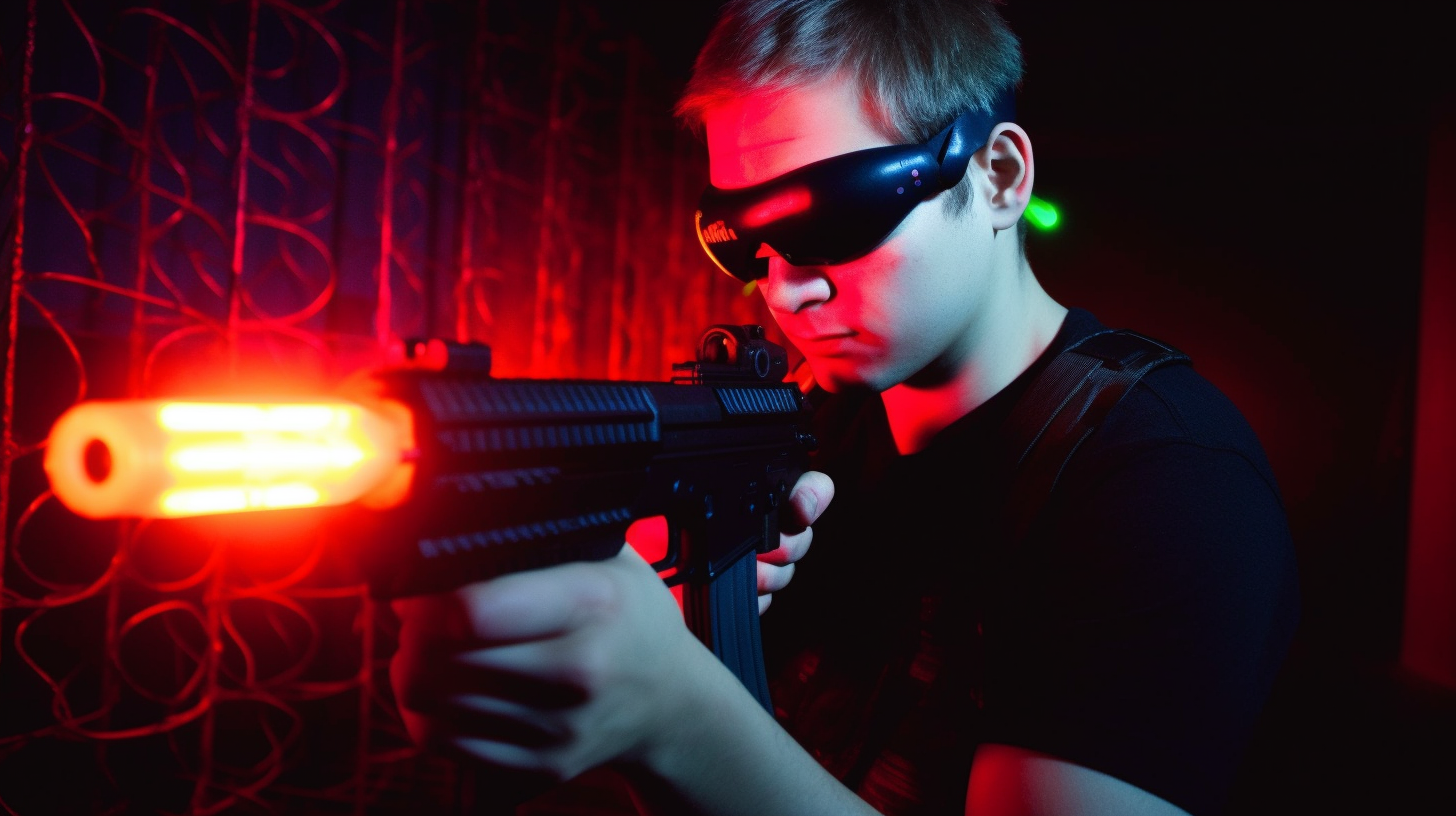 Onlinebuchung für die Lasertag-Arena