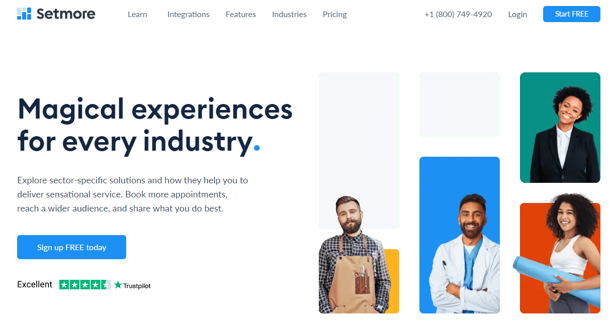 Setmore Terminbuchungs-App Setmore Terminbuchungs-App