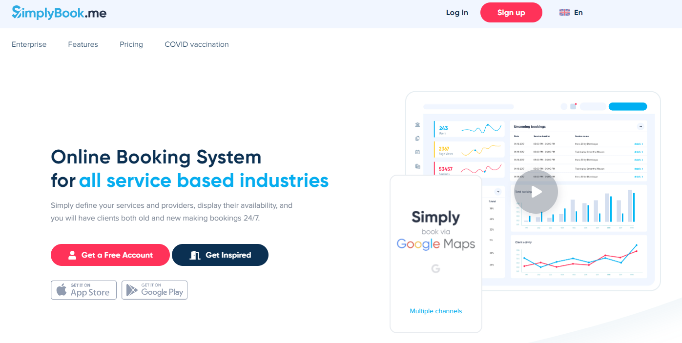 SimplyBook.me Software SimplyBook.me Software