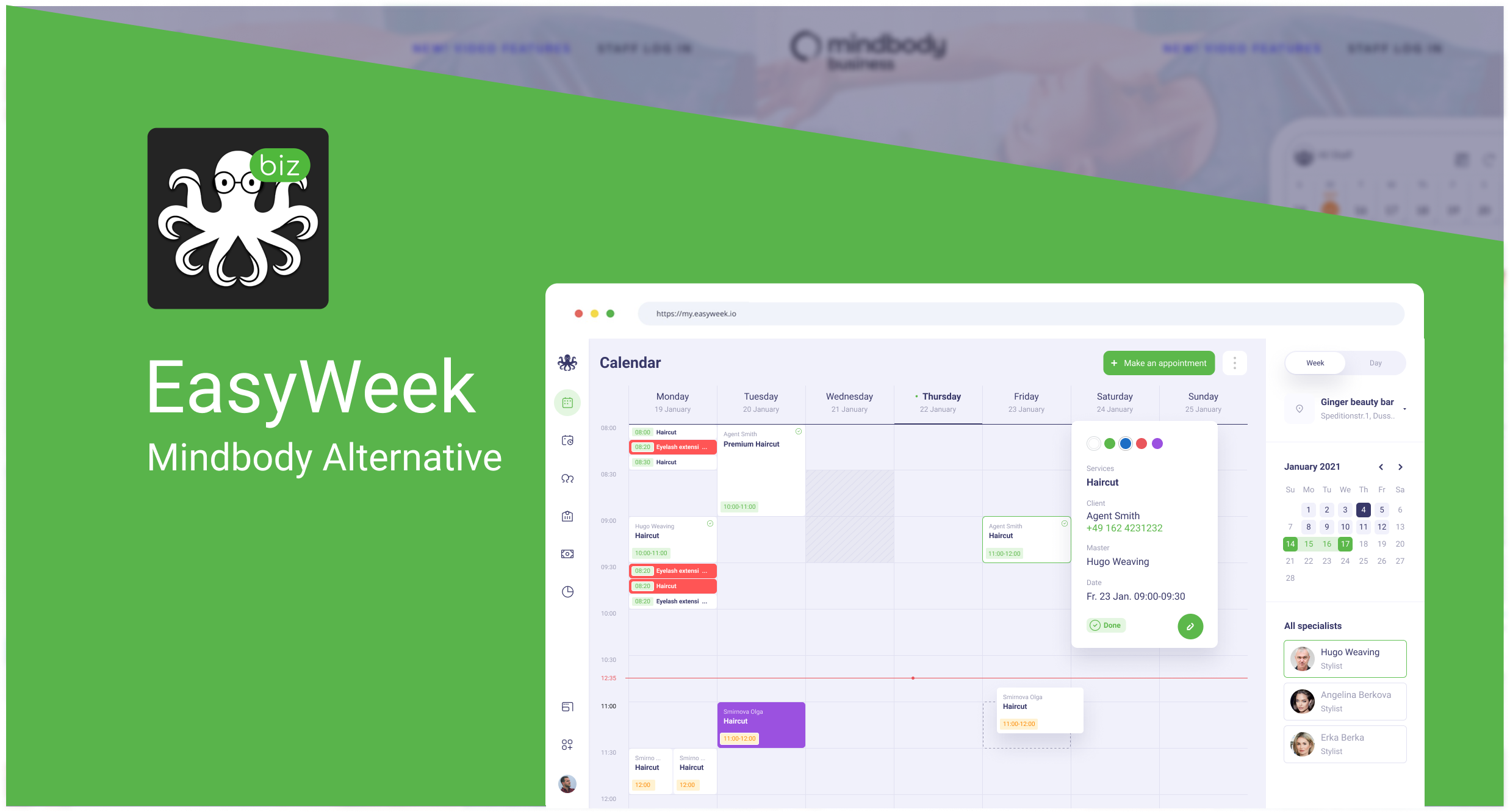 Mindbody Alternatives