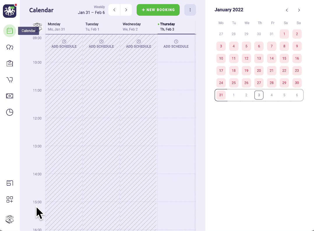 Einrichten von Cross-Selling in der EasyWeek-Software