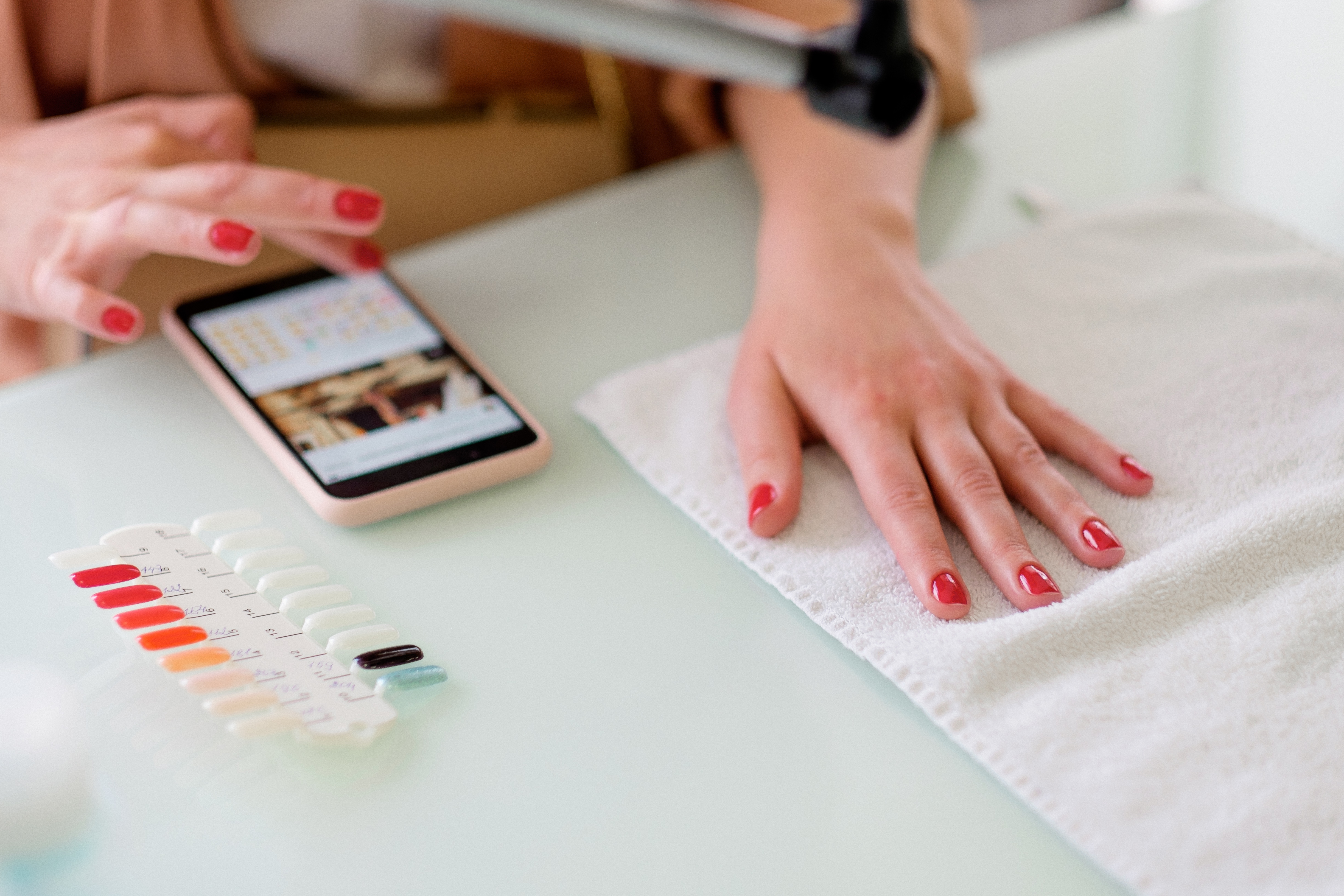 Sammeln von Feedback im Nagelsalon