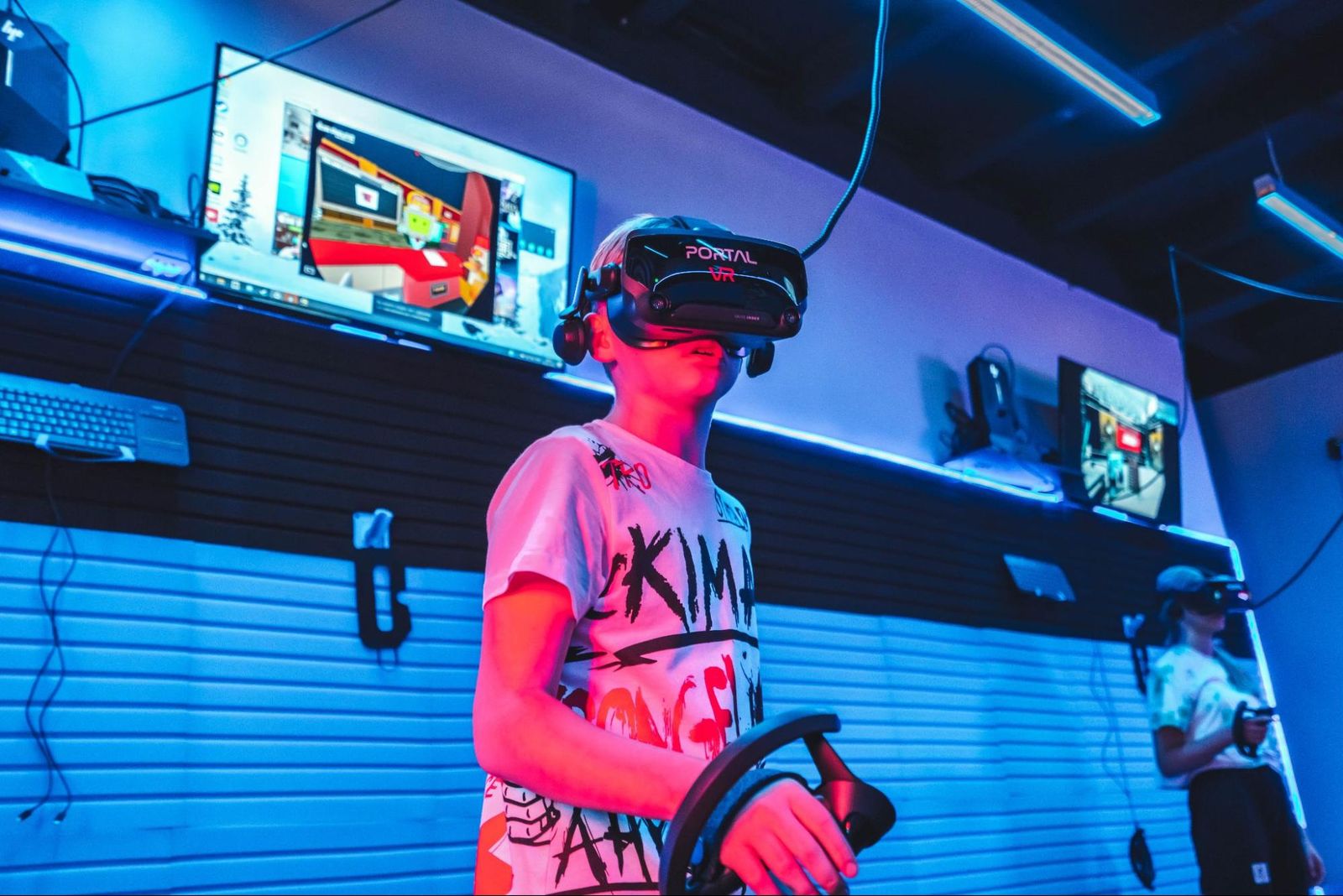 Website für einen VR-Club
