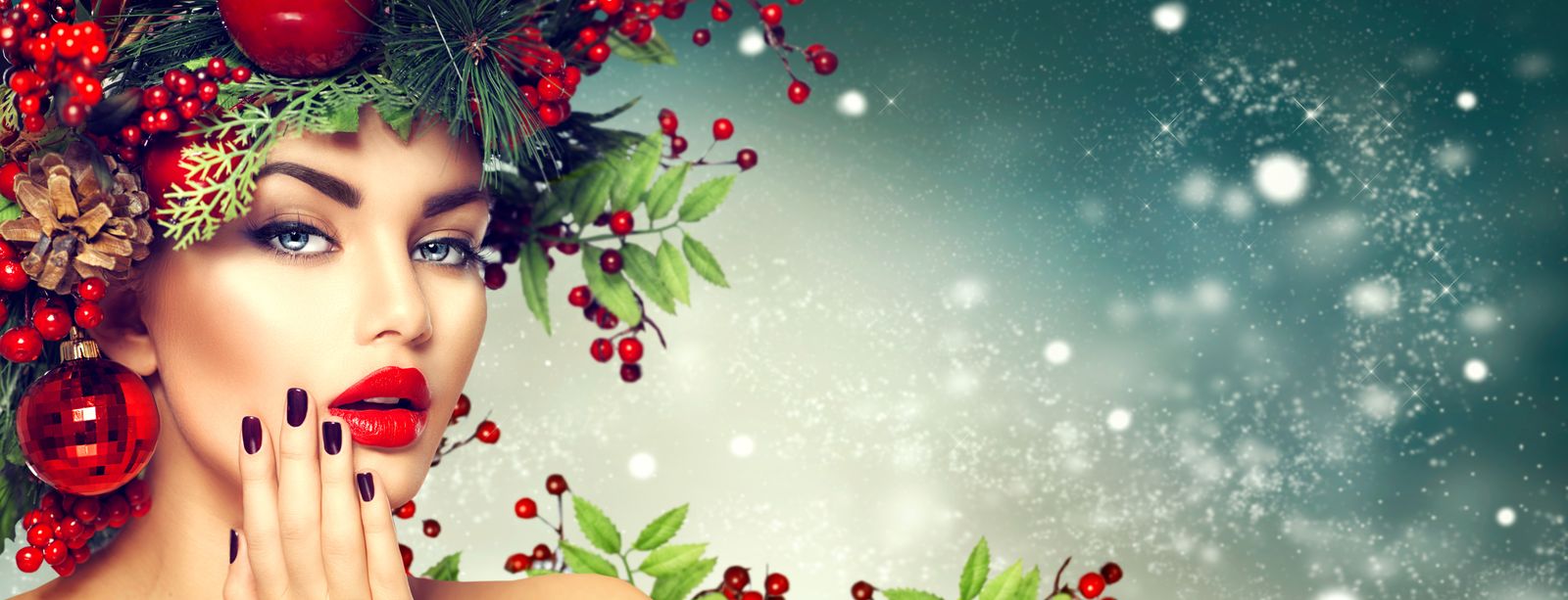 Weihnachtsangebote im Kosmetikstudio